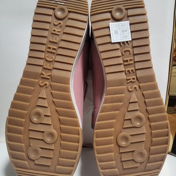 Skechers Los Angeles WOMENS Pink ROSE Shoes Sneakers Sz 9.5 New W Tags - Picture 3 of 4
